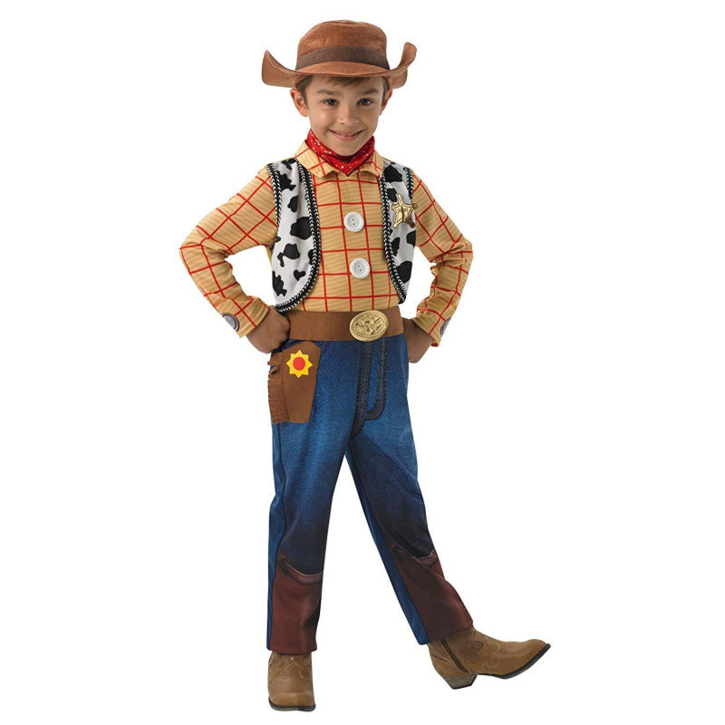 Cowboy Woody Cartoon Character Anime Halloween Costumes