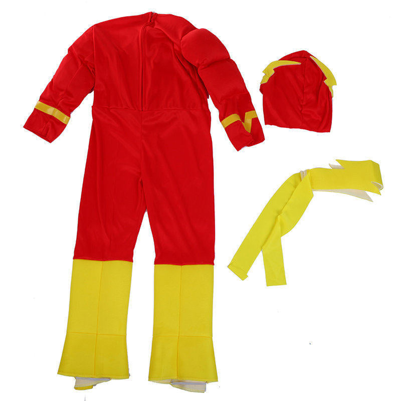 Children's Muscle Outfit Flash Halloween Dress Up Costumes