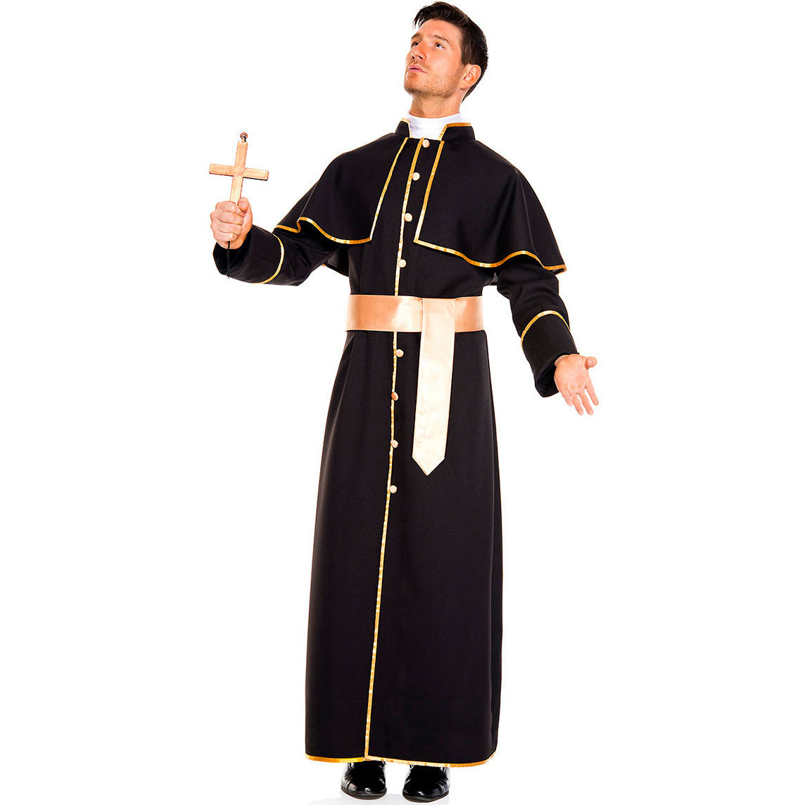 Women's & Men's & Couple Robe Clerical Dress Priest Costumes