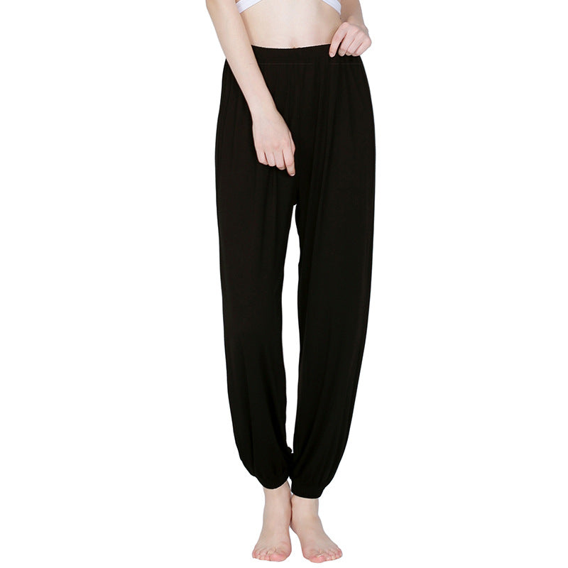 Pantalon de sport de yoga élastique taille haute pour femme