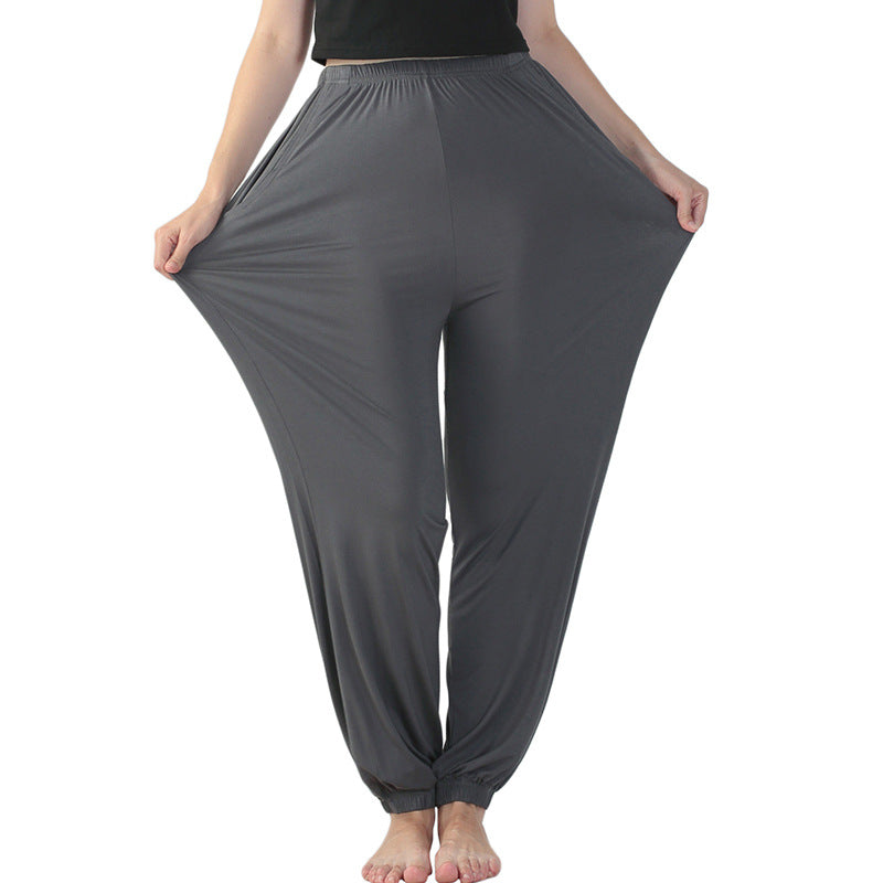 Pantalon de sport de yoga élastique taille haute pour femme