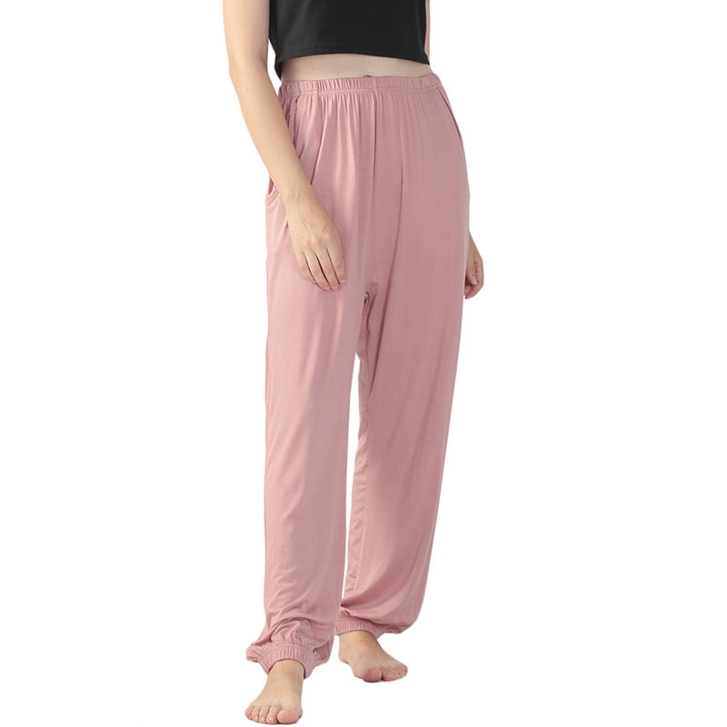 Pantalon de sport de yoga élastique taille haute pour femme