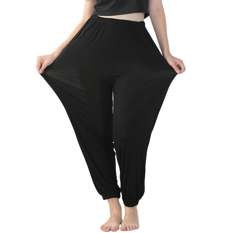 Pantalon de sport de yoga élastique taille haute pour femme