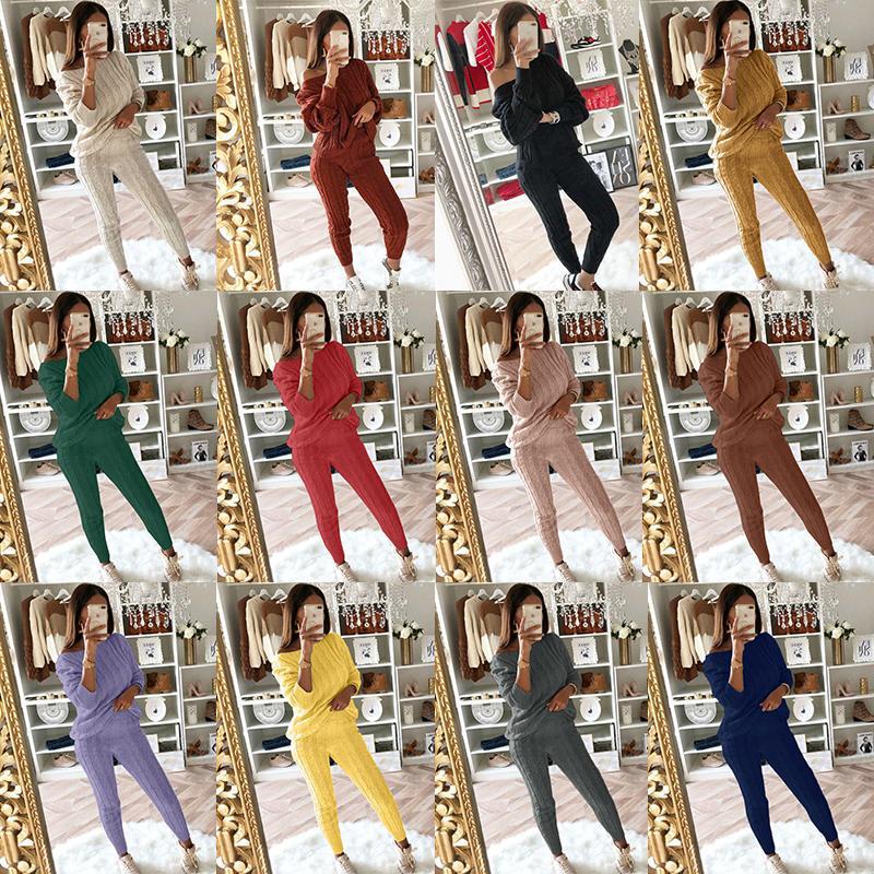 Slouchy Durable Women's Fashion Solid Color Sweaters