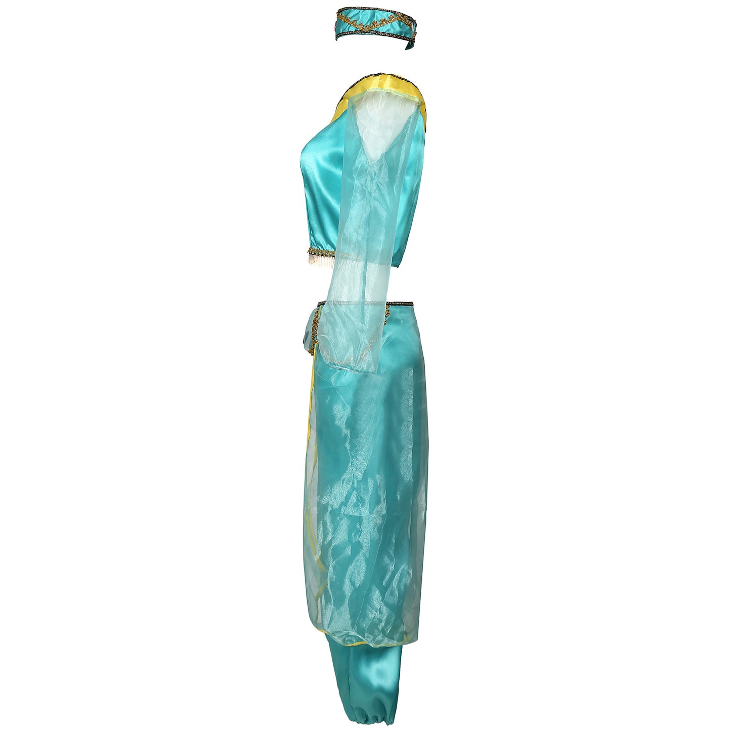 Attractive Lamp Princess Jasmine Halloween Dress Costumes