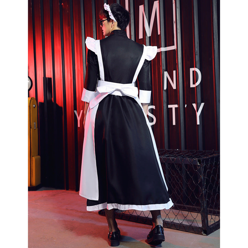 Costumes professionnels de majordome neutres pour hommes et femmes de l'anime Puppet Maid