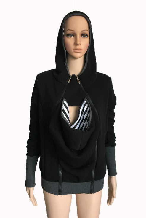 Pretty Women's Trendy Fashion Three-in-one Hooded Sweaters