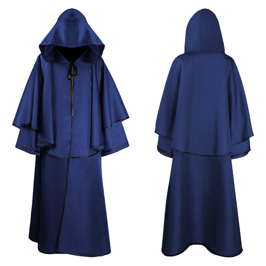 Cloak Halloween Hooded Long Sleeve Robe Costumes