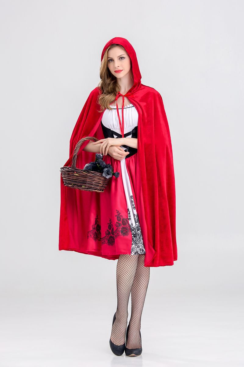 Red Riding Hood Castle Queen's Outfit Costumes