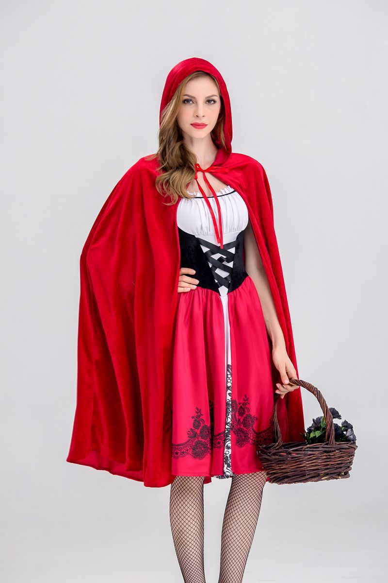 Red Riding Hood Castle Queen's Outfit Costumes