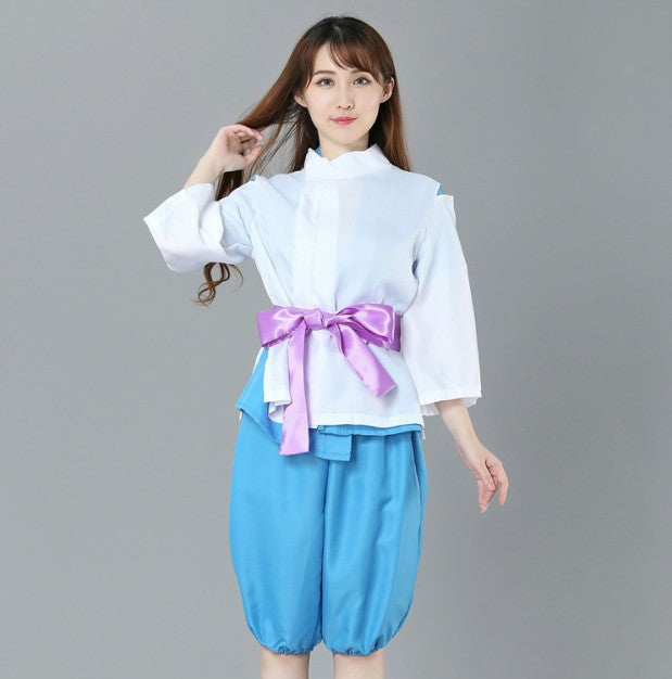 Women's Anime Amber Sichuan White Dragon Clothes Costumes