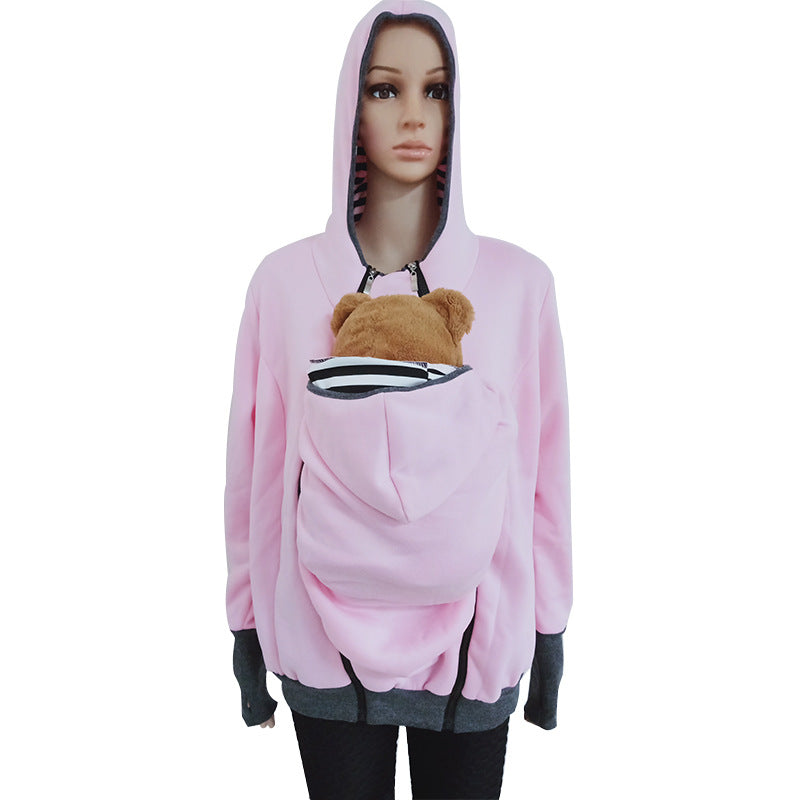 Pretty Women's Trendy Fashion Three-in-one Hooded Sweaters