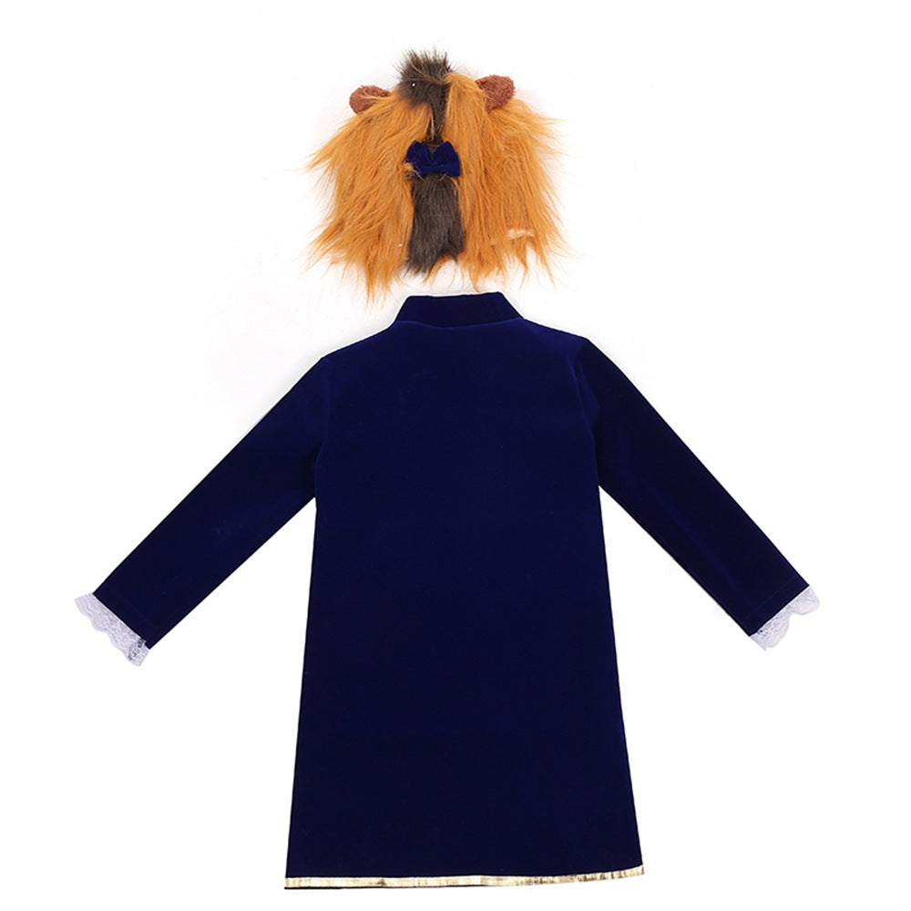 Children's Beauty And Beast Fairy Tale Character Play Costumes