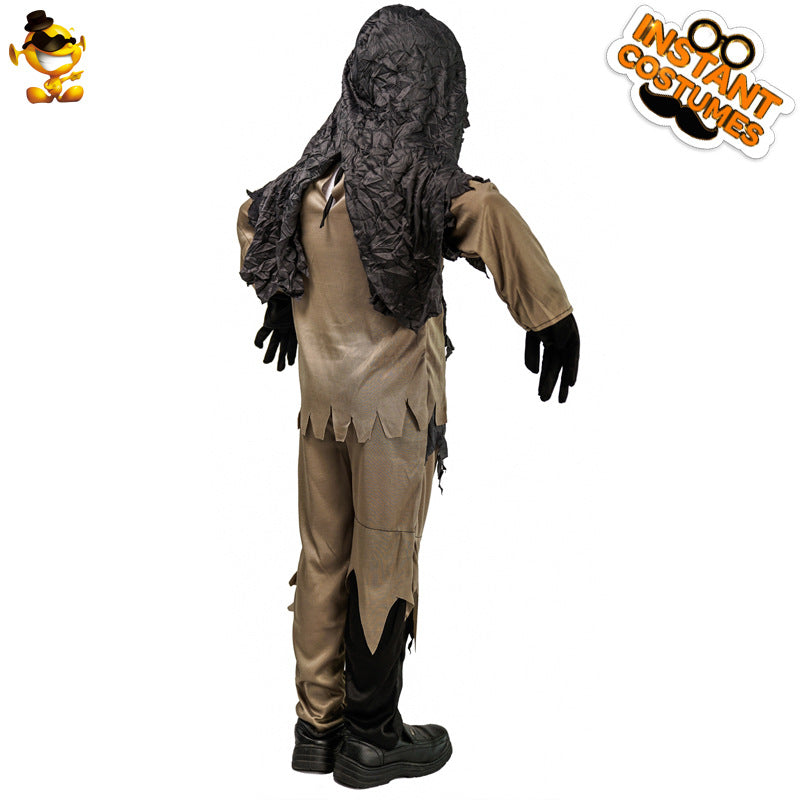 Halloween Boy Horror Skull Masquerade Party Stage Wear Costumes