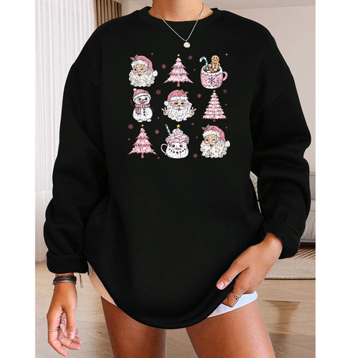 Female Pullover Round Neck Long Sleeves Sweaters