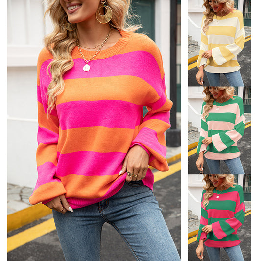 Urban Leisure Knitted Loose Idle Style Sweaters