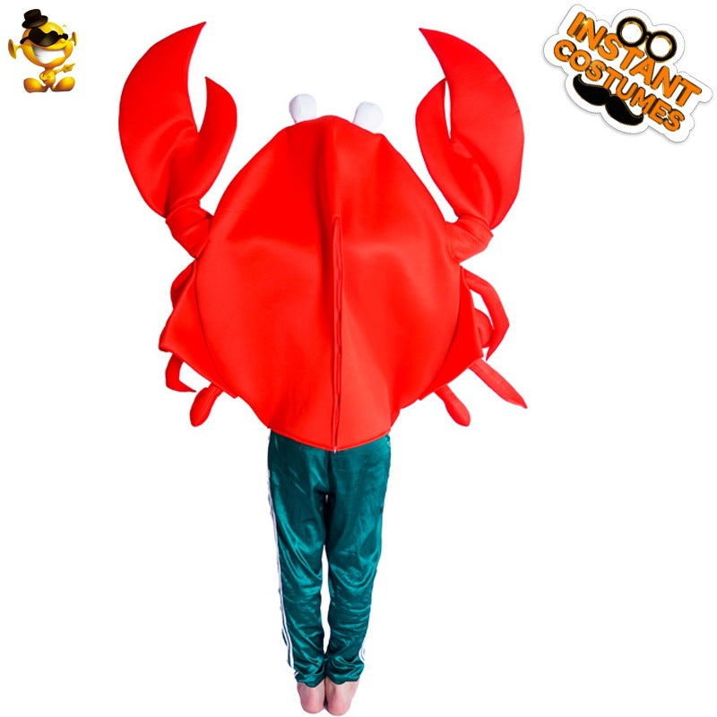 Costumes d'animaux mignons et amusants pour couple de crabes