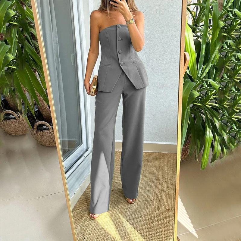 Autumn Casual Fashion Tailored Button Graceful Suits