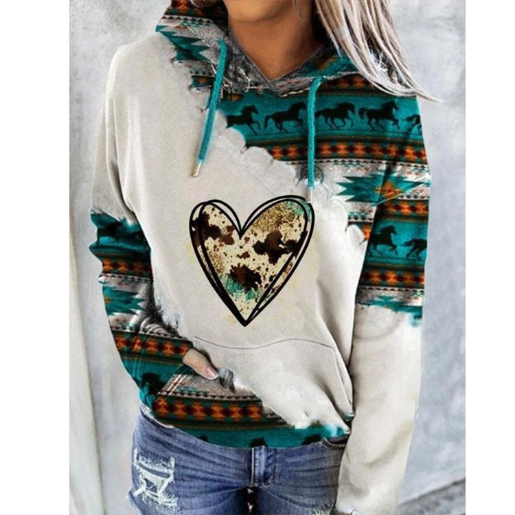 Popular Women's Creative Attractive Glamorous Print Sweaters