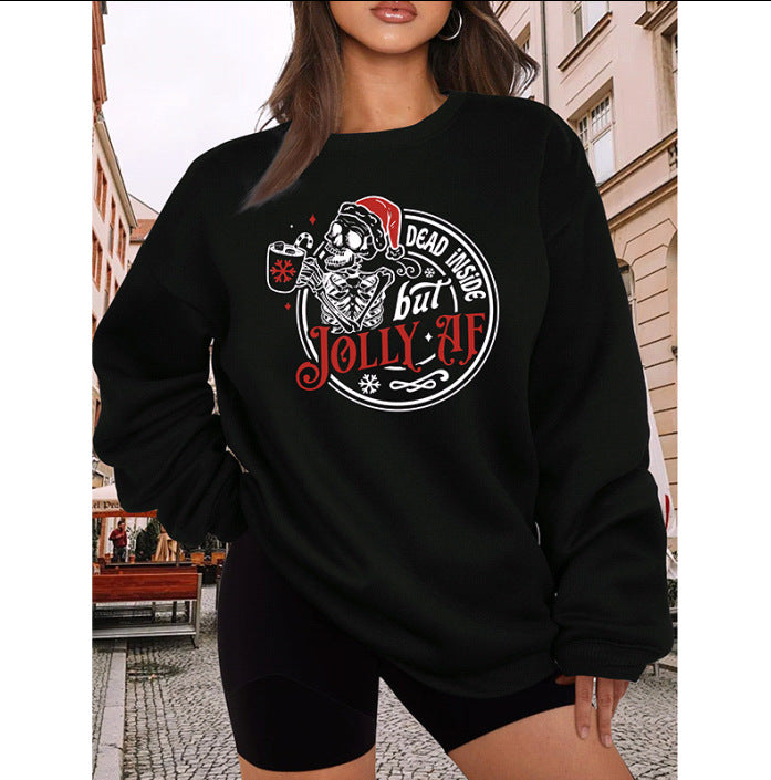 Female Pullover Round Neck Long Sleeves Sweaters