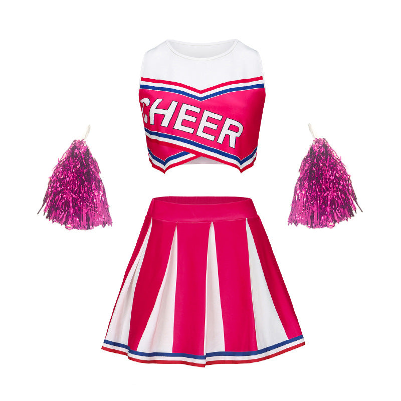 Tenues de performance pour femmes cheerleading Costumes de compétition pour réunions sportives