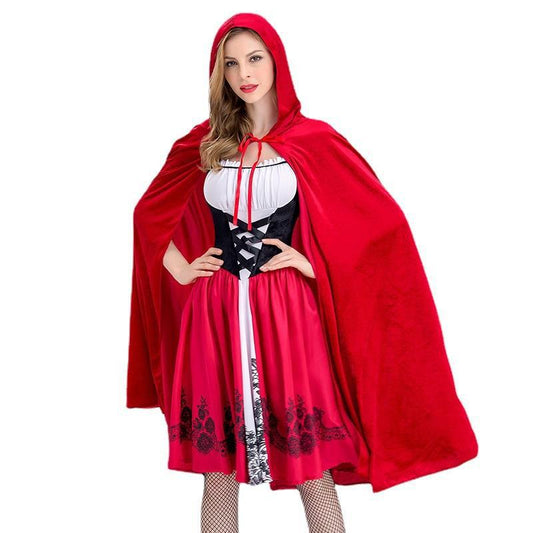 Costumes de spectacle artistique du Petit Chaperon rouge pour femmes