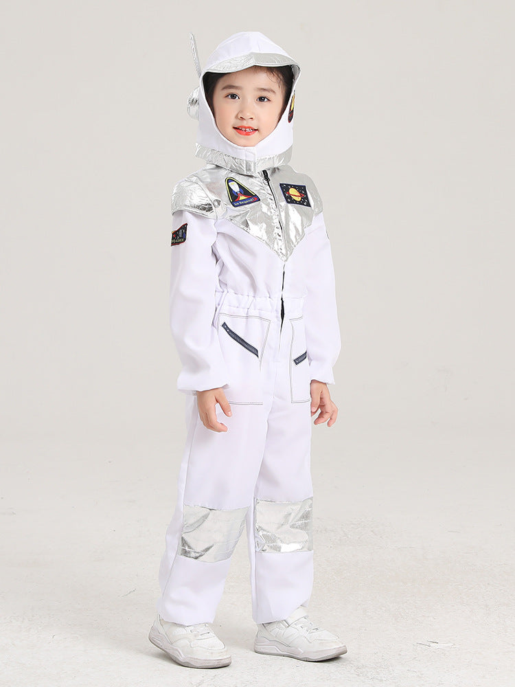 Costumes d'Halloween pour spectacle sur scène de maternelle pour enfants astronautes