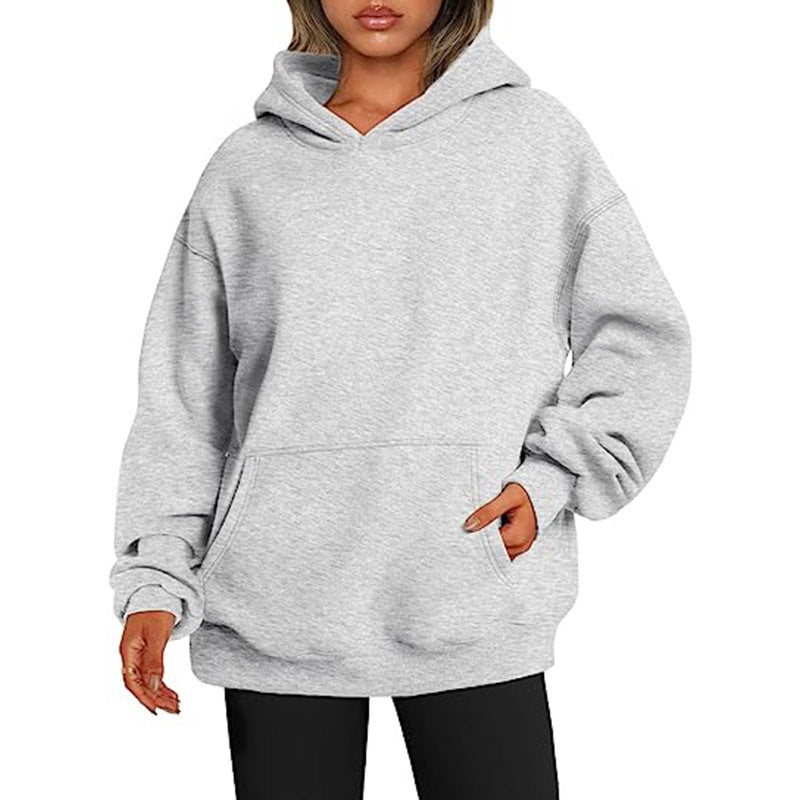 Women's Classic Oversized Autumn Thick Hooded Sweaters