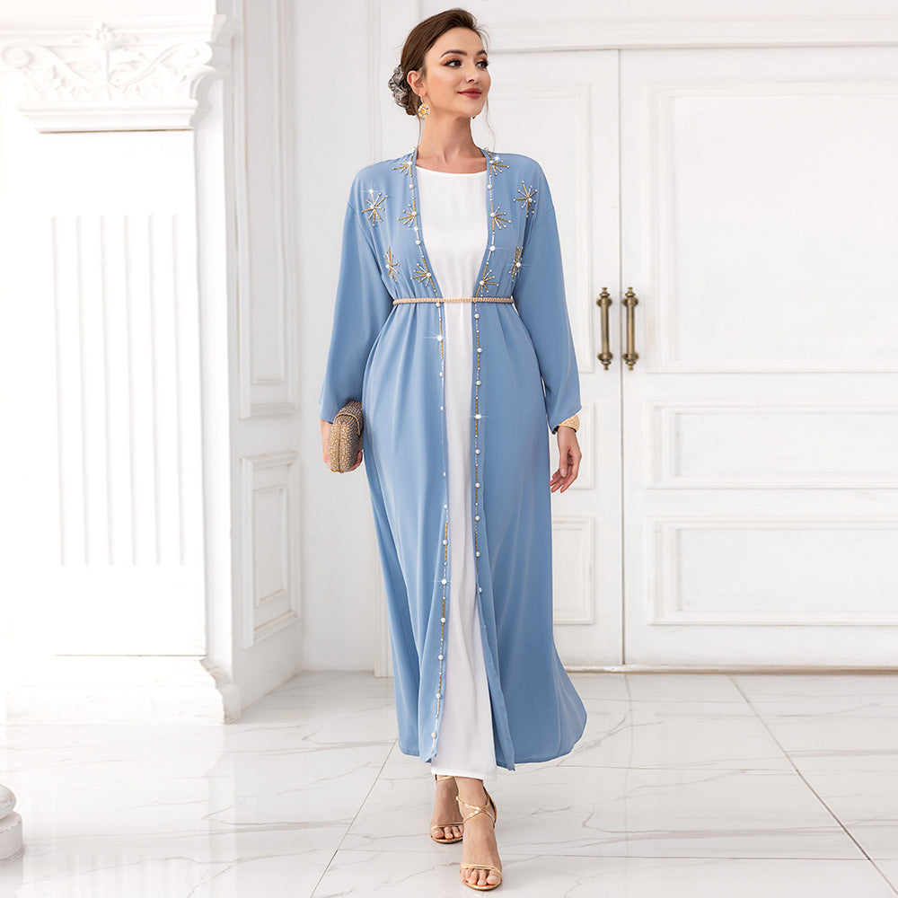 Women's Durable Arab Outer Wear Diamond Dresses