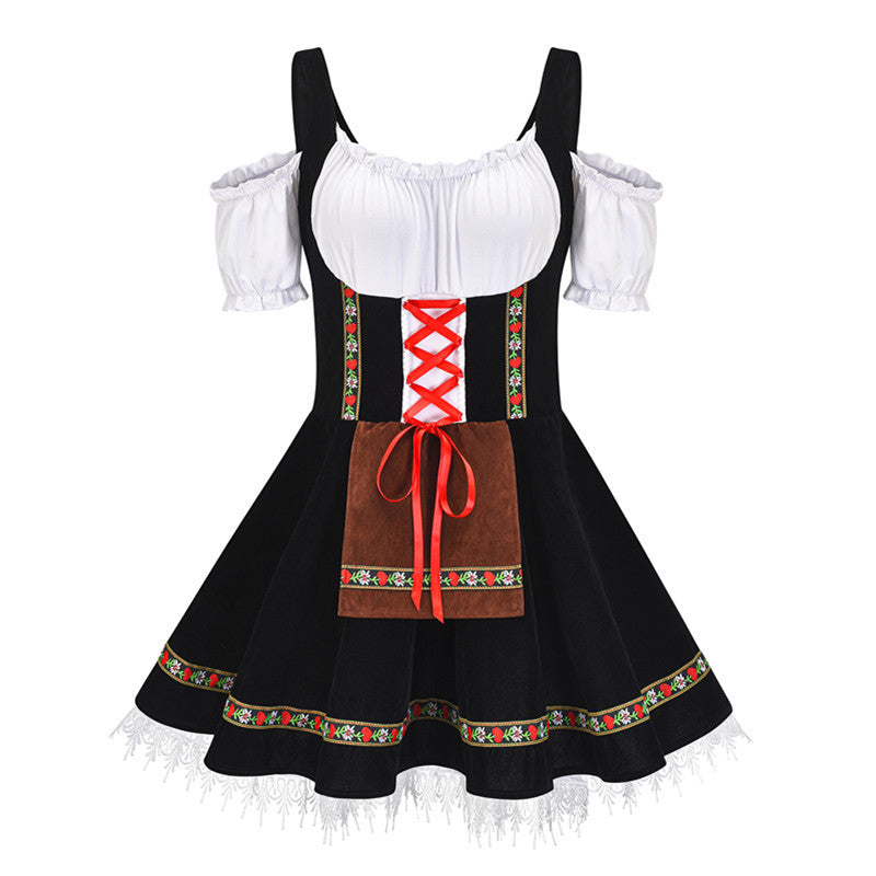 Halloween German Beer Dress Bar Maid Costumes