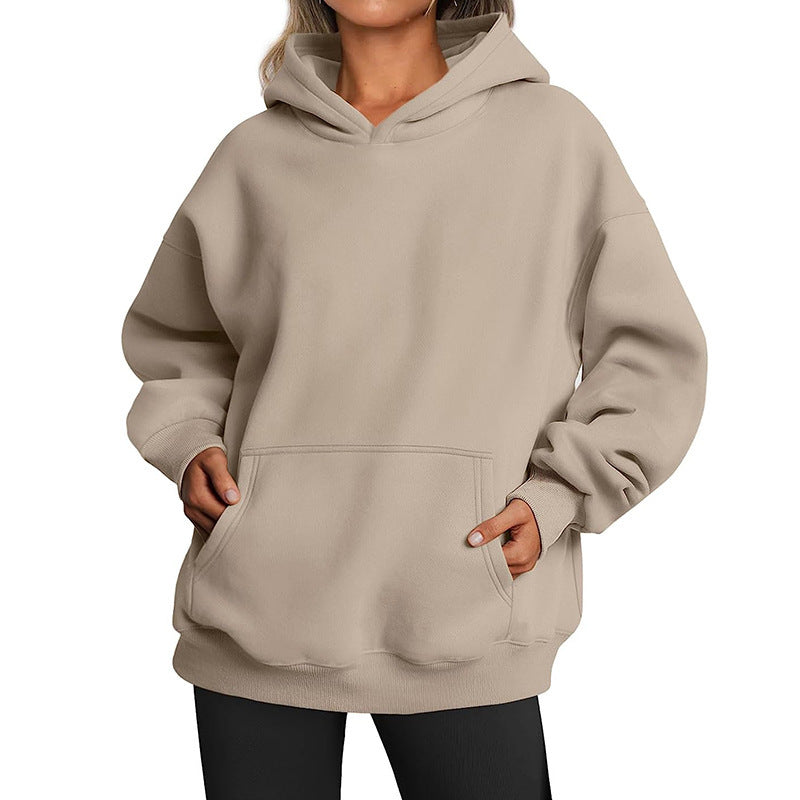 Women's Classic Oversized Autumn Thick Hooded Sweaters