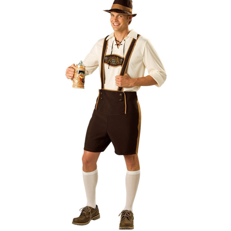 Costumes de fête de carnaval pour hommes du festival allemand de la bière de Munich