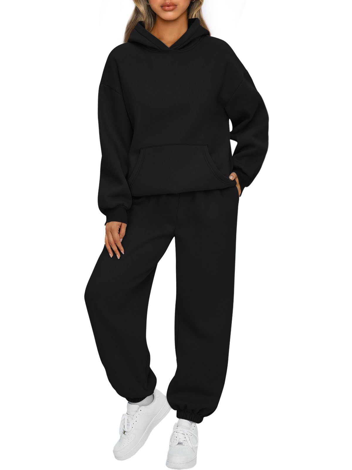 Women's Classic Casual Hoodie Sportswear Long Suits