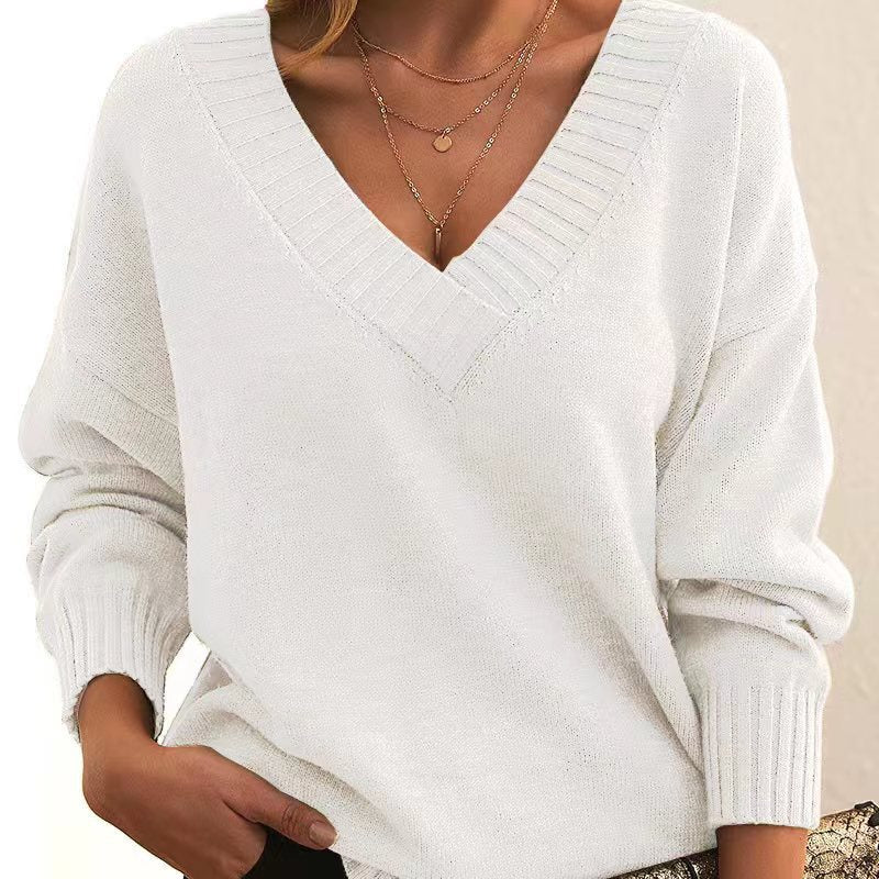 Women's Slouchy Creative Pullover Loose Casual Sweaters