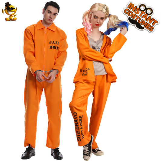 Costumes orange pour femmes, hommes et couples pour Halloween