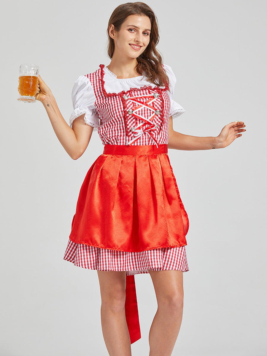 Costumes à bretelles pour femmes du carnaval d'Halloween et du festival de la bière allemande