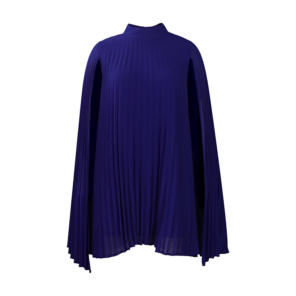 Women's And Fashionable Chiffon Pullover Cloak Batwing Dresses