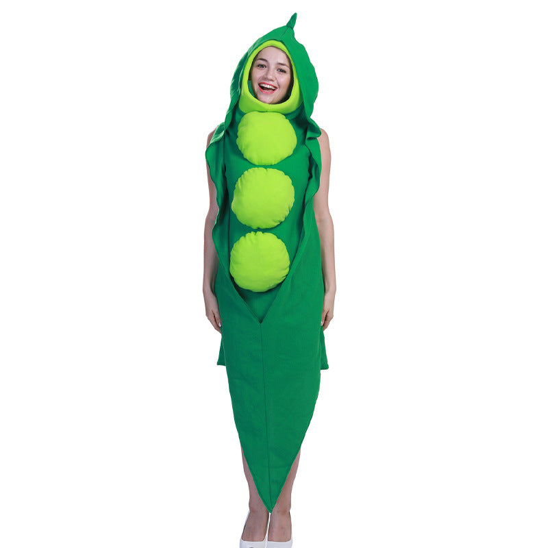 Costumes siamois à pois pour scène de fête