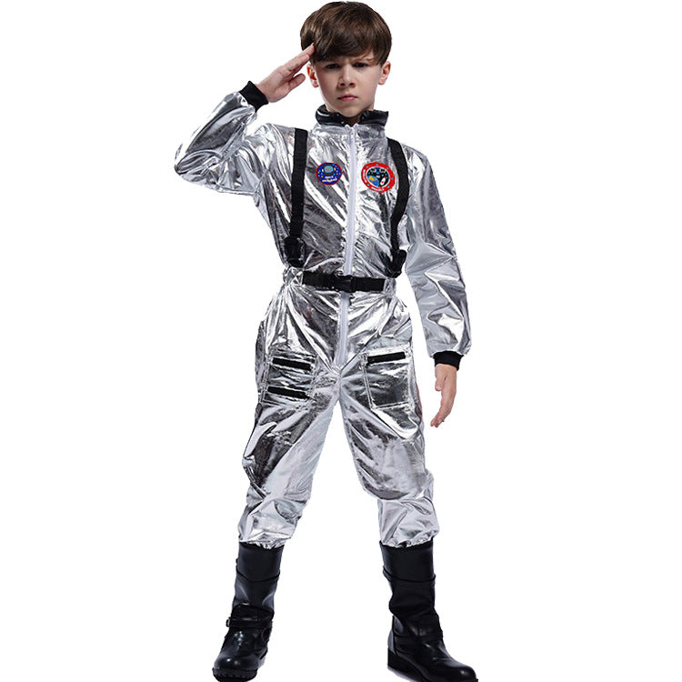 Costumes d'astronaute errant sur Terre pour Halloween