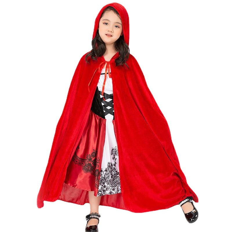 Costumes de spectacle artistique du Petit Chaperon rouge pour femmes