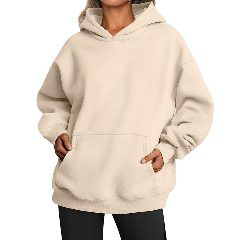 Women's Classic Oversized Autumn Thick Hooded Sweaters