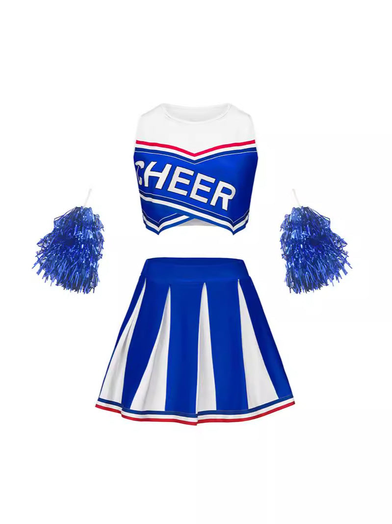 Tenues de performance pour femmes cheerleading Costumes de compétition pour réunions sportives