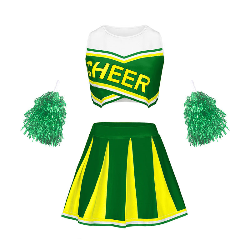 Tenues de performance pour femmes cheerleading Costumes de compétition pour réunions sportives