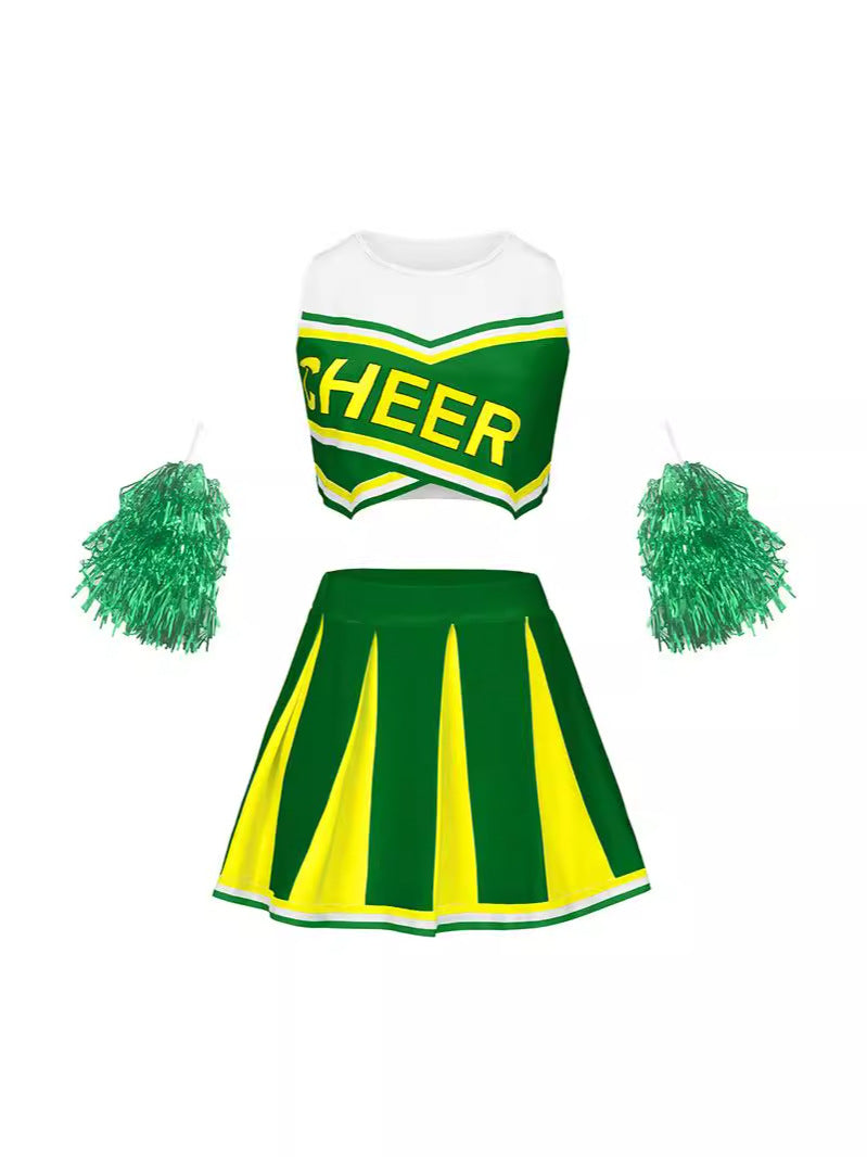 Tenues de performance pour femmes cheerleading Costumes de compétition pour réunions sportives