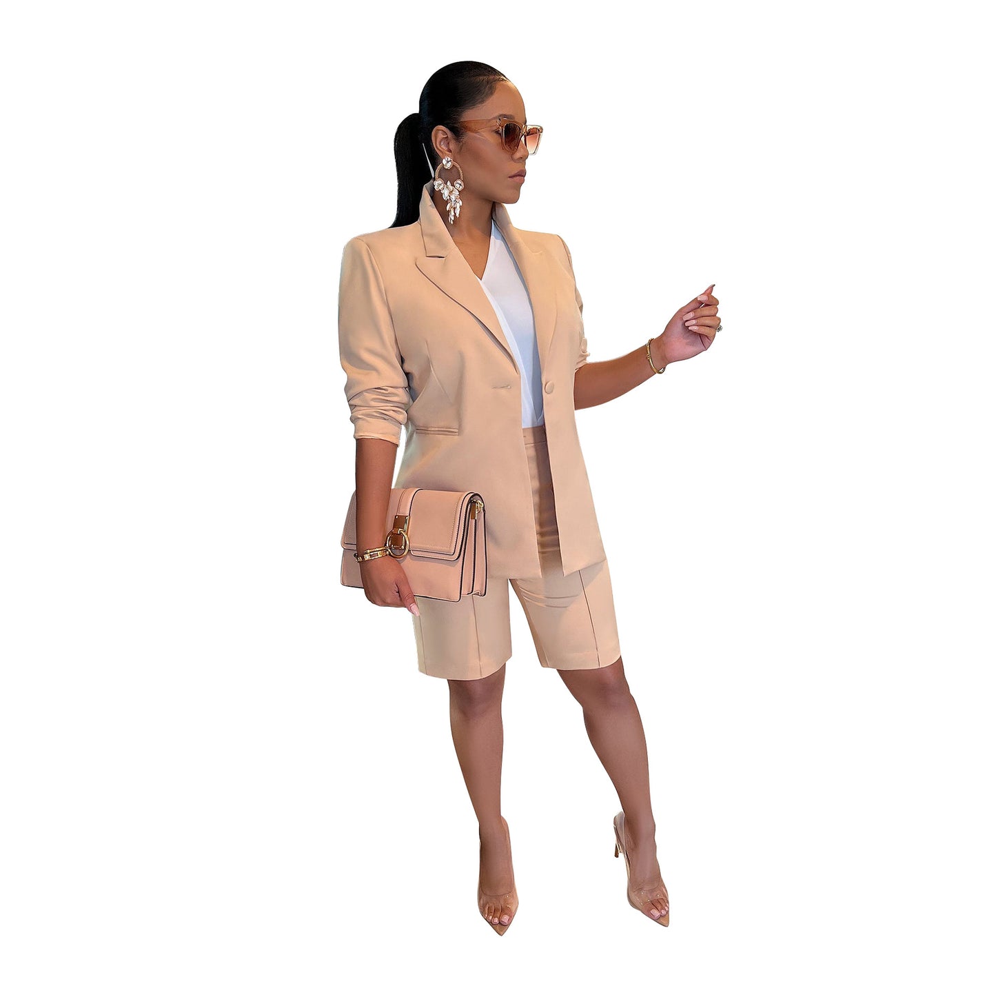 Beautiful Unique Women's Two-piece Set Leisure Suits