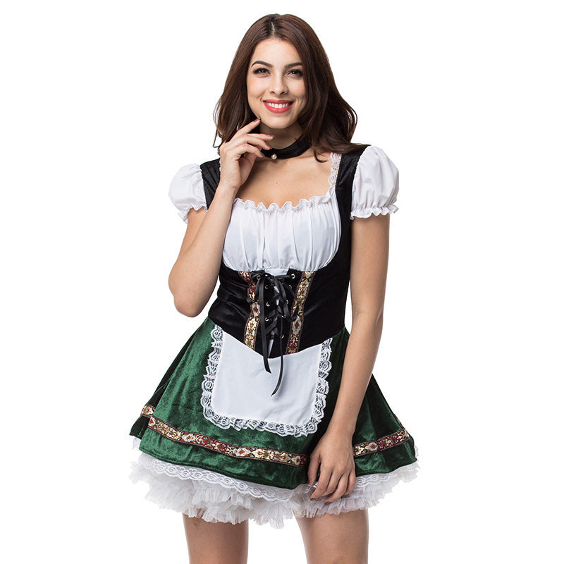 Halloween German Beer Dress Bar Maid Costumes