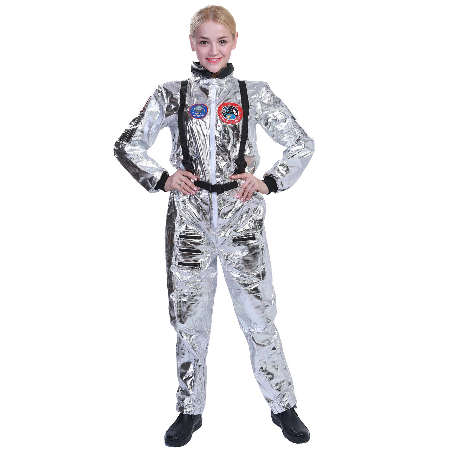 Costumes d'astronaute errant sur Terre pour Halloween