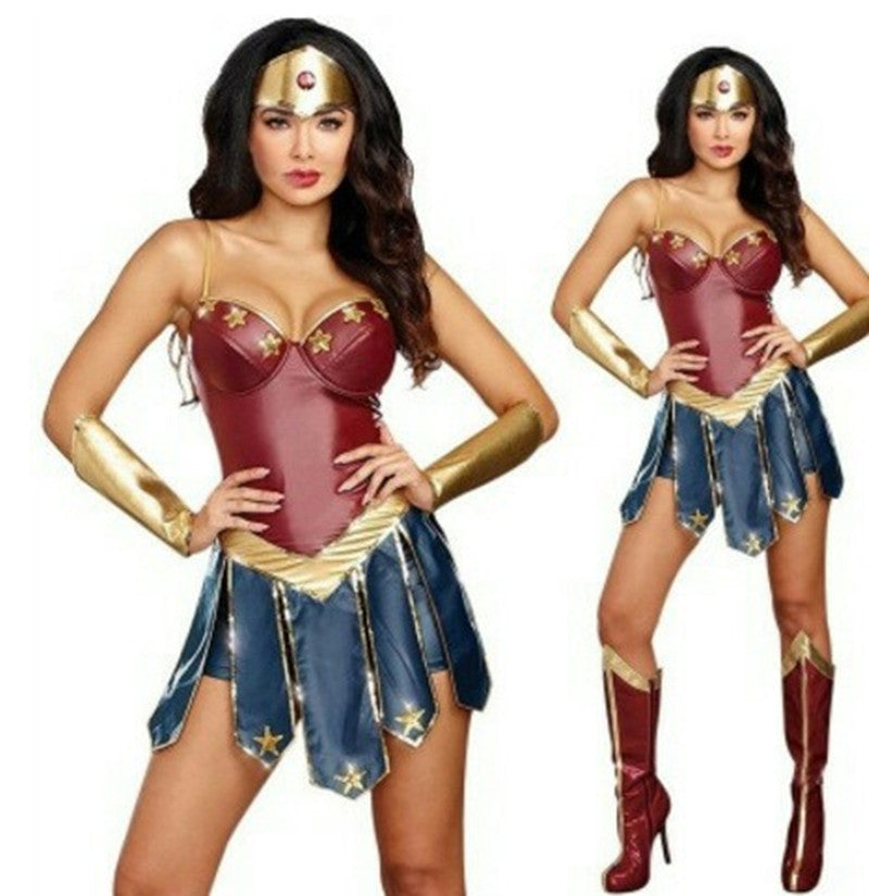 Costumes de gladiateur Wonder Woman innovants pour Halloween pour femmes