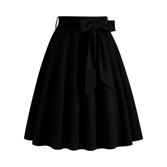 Women's Vintage Hepburn Style Large Swing Skirts