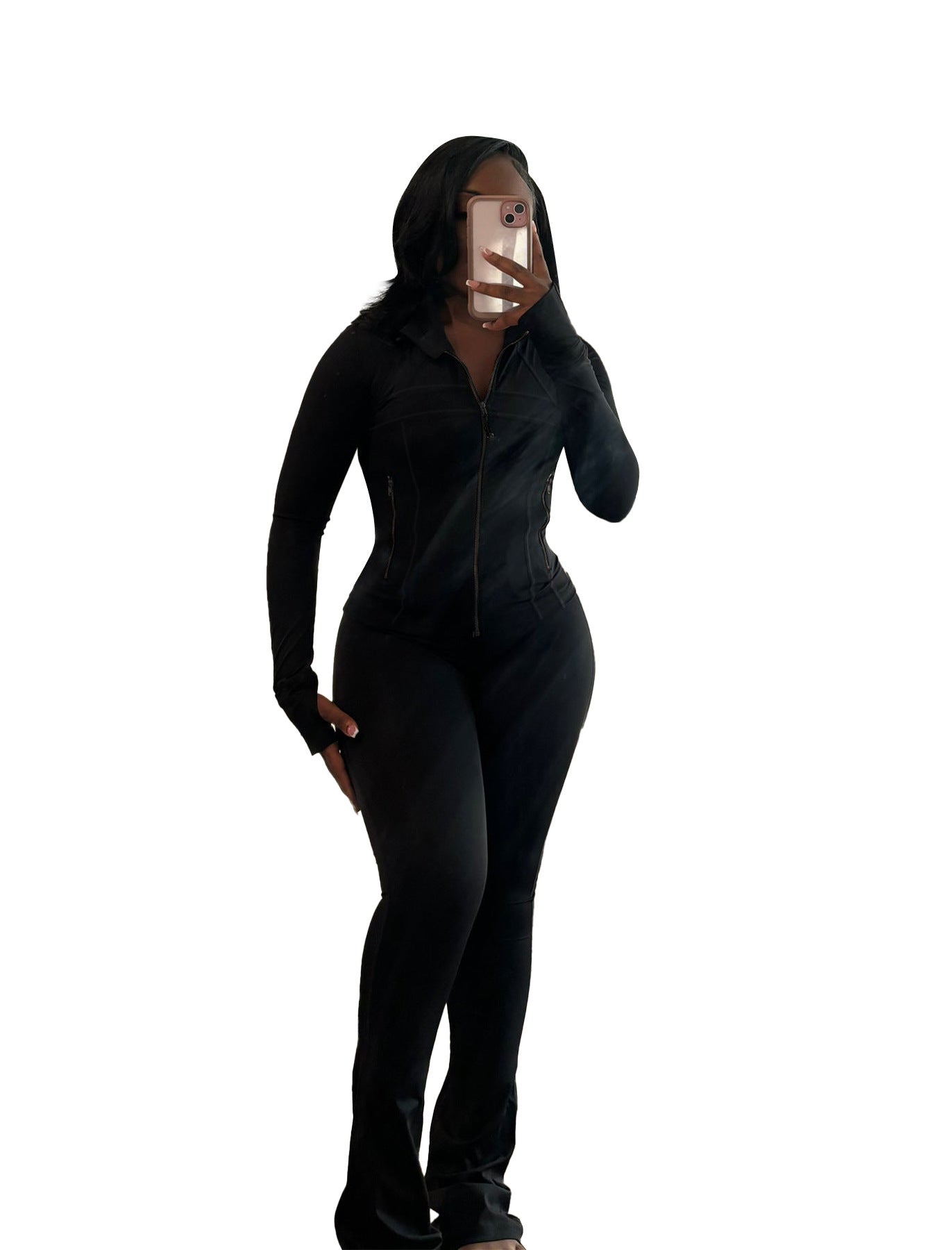 Women's Sports Leisure Sexy Tight Long Sleeve Suits